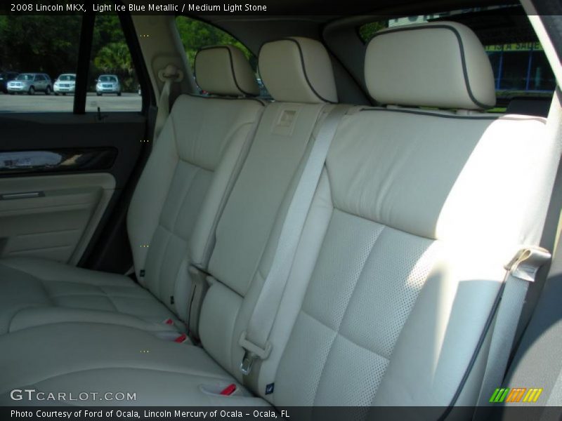 Light Ice Blue Metallic / Medium Light Stone 2008 Lincoln MKX