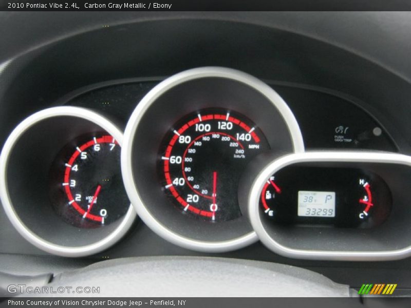  2010 Vibe 2.4L 2.4L Gauges
