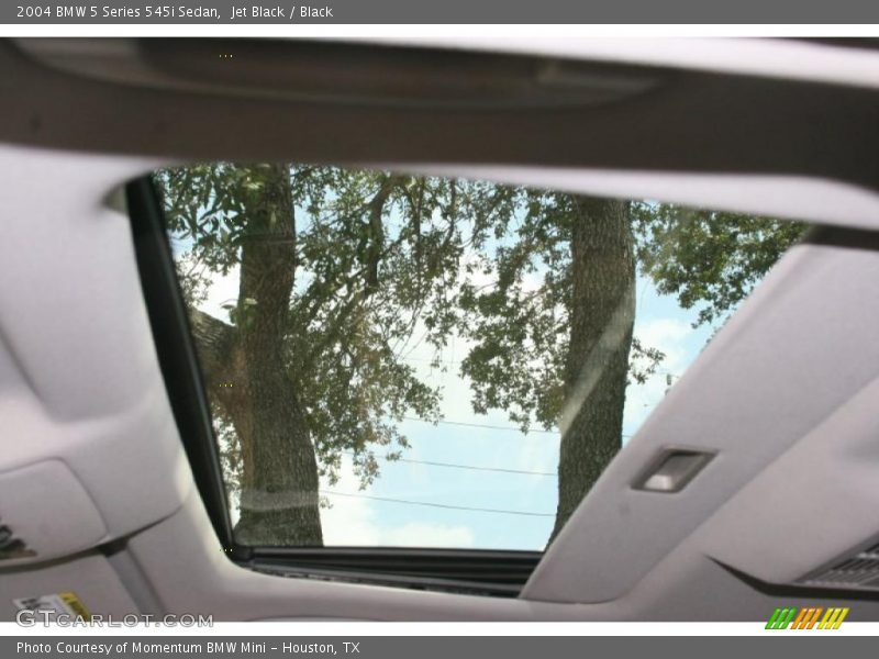 Jet Black / Black 2004 BMW 5 Series 545i Sedan