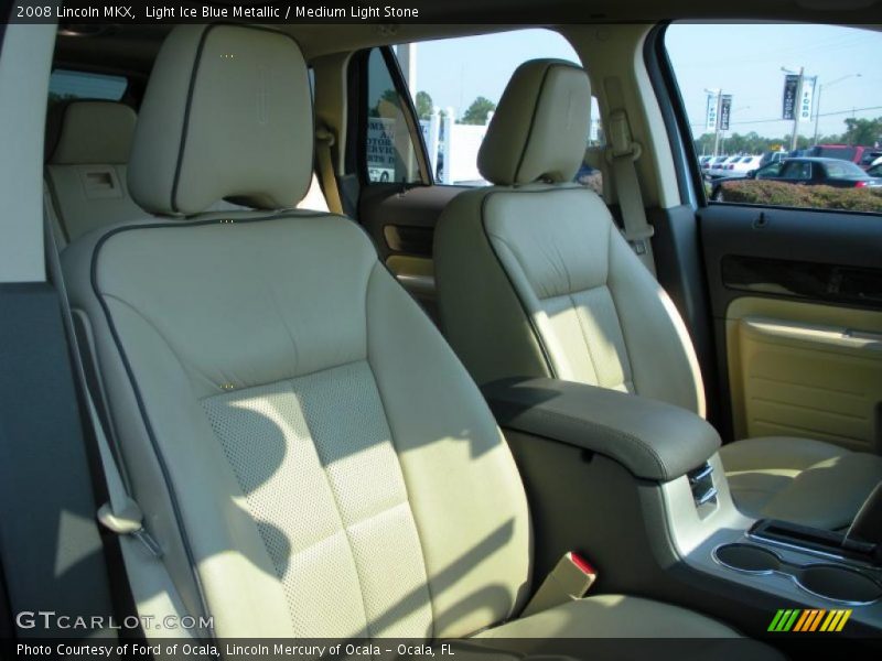 Light Ice Blue Metallic / Medium Light Stone 2008 Lincoln MKX