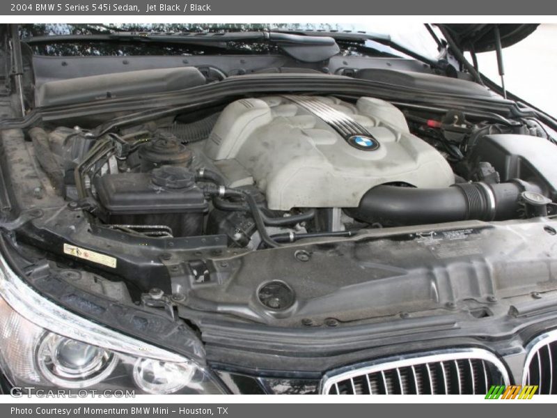 Jet Black / Black 2004 BMW 5 Series 545i Sedan