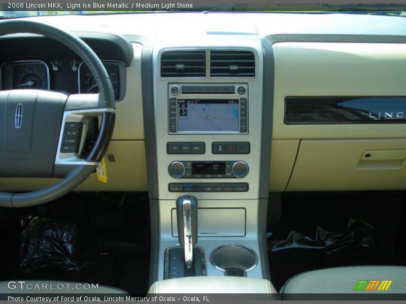 Light Ice Blue Metallic / Medium Light Stone 2008 Lincoln MKX