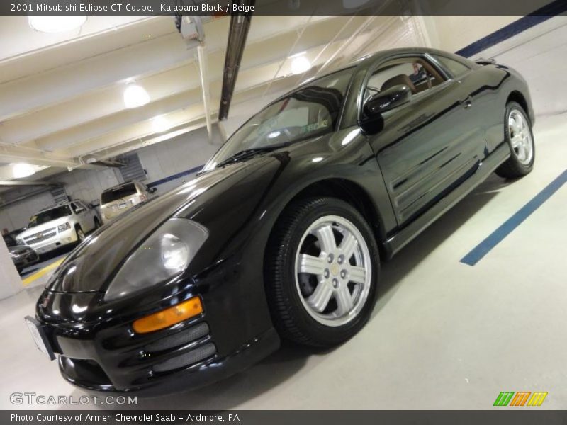 Kalapana Black / Beige 2001 Mitsubishi Eclipse GT Coupe