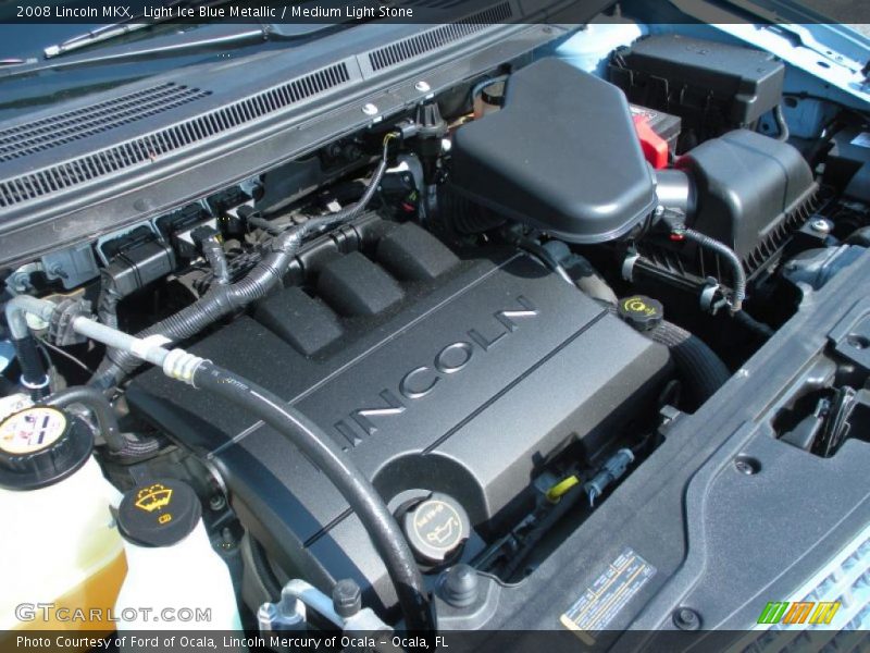 Light Ice Blue Metallic / Medium Light Stone 2008 Lincoln MKX