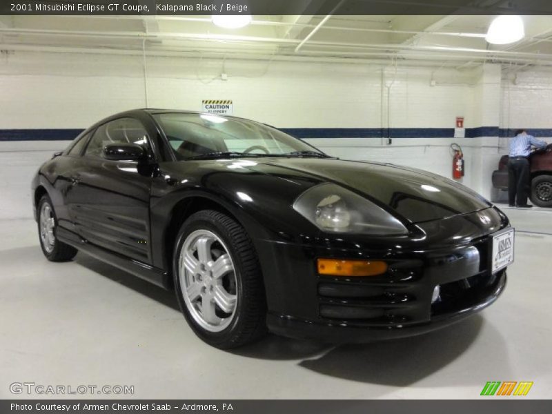 Kalapana Black / Beige 2001 Mitsubishi Eclipse GT Coupe