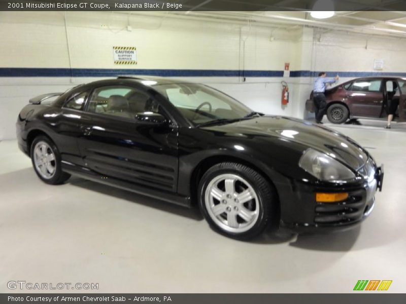 Kalapana Black / Beige 2001 Mitsubishi Eclipse GT Coupe