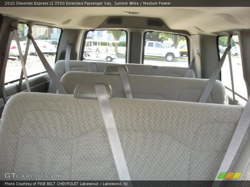  2010 Express LS 3500 Extended Passenger Van Medium Pewter Interior