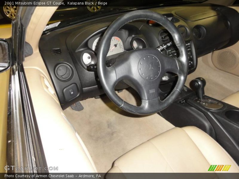 Kalapana Black / Beige 2001 Mitsubishi Eclipse GT Coupe