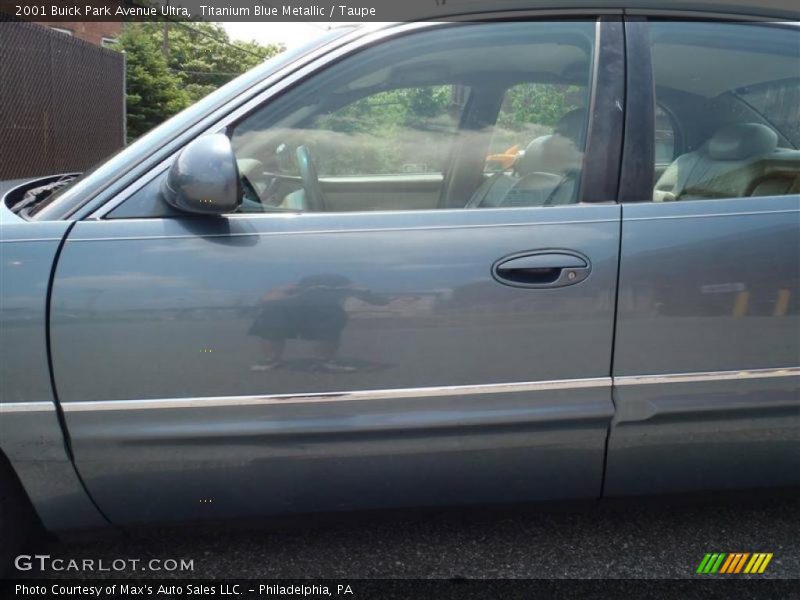 Titanium Blue Metallic / Taupe 2001 Buick Park Avenue Ultra