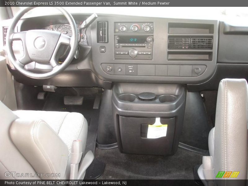 Dashboard of 2010 Express LS 3500 Extended Passenger Van