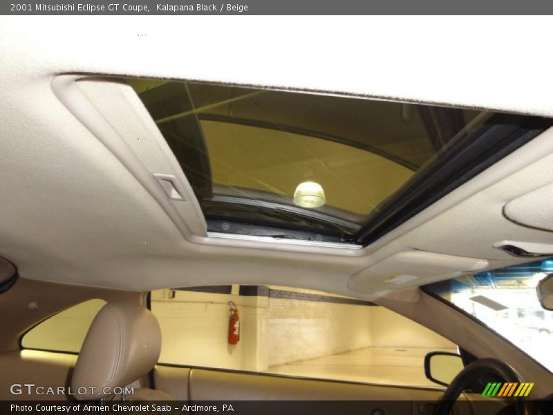 Kalapana Black / Beige 2001 Mitsubishi Eclipse GT Coupe