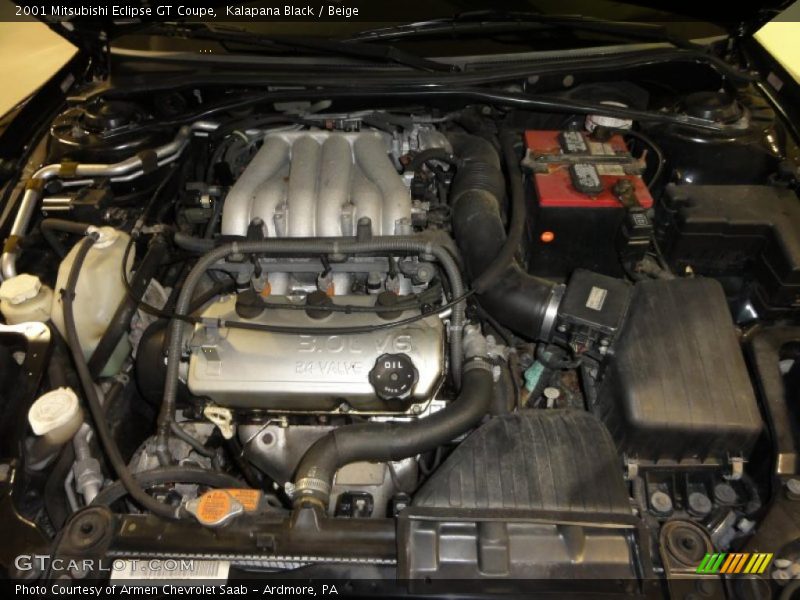  2001 Eclipse GT Coupe Engine - 3.0 liter SOHC 24-Valve V6
