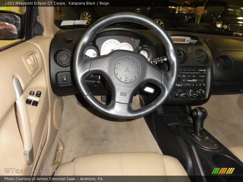 Kalapana Black / Beige 2001 Mitsubishi Eclipse GT Coupe