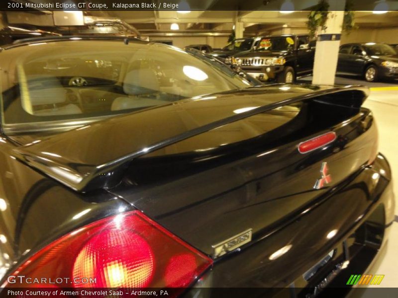 Kalapana Black / Beige 2001 Mitsubishi Eclipse GT Coupe