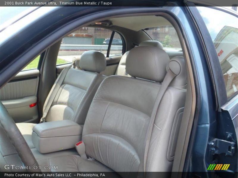 Titanium Blue Metallic / Taupe 2001 Buick Park Avenue Ultra