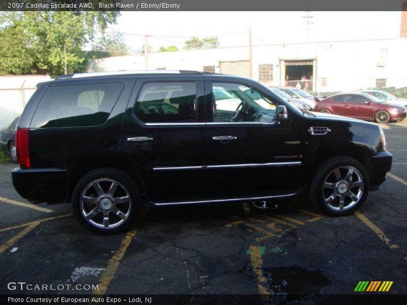 Black Raven / Ebony/Ebony 2007 Cadillac Escalade AWD