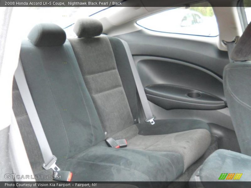 Nighthawk Black Pearl / Black 2008 Honda Accord LX-S Coupe