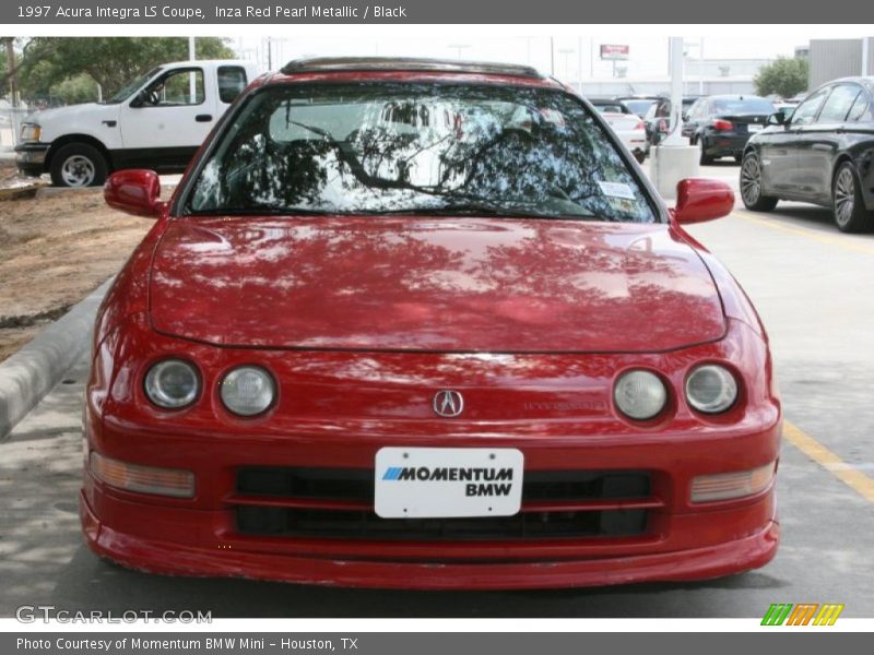 Inza Red Pearl Metallic / Black 1997 Acura Integra LS Coupe