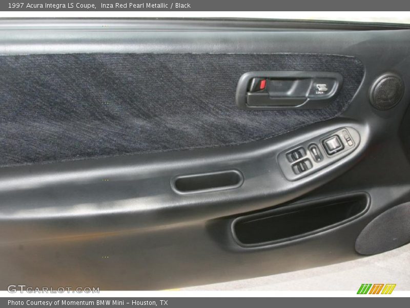 Inza Red Pearl Metallic / Black 1997 Acura Integra LS Coupe