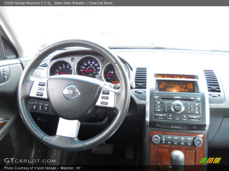 Dark Slate Metallic / Charcoal Black 2008 Nissan Maxima 3.5 SL