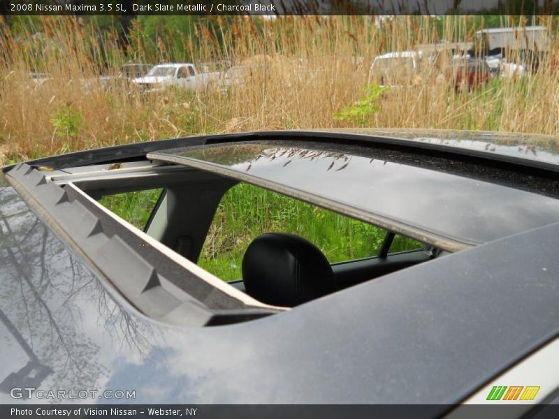 Dark Slate Metallic / Charcoal Black 2008 Nissan Maxima 3.5 SL