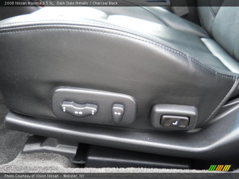 Dark Slate Metallic / Charcoal Black 2008 Nissan Maxima 3.5 SL