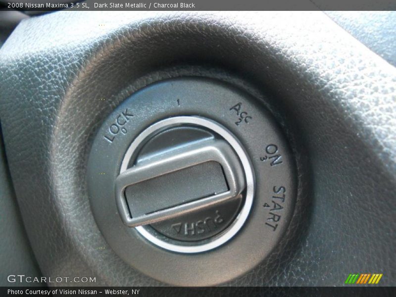 Dark Slate Metallic / Charcoal Black 2008 Nissan Maxima 3.5 SL