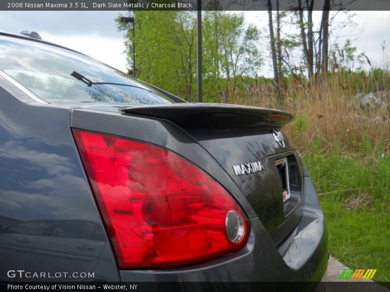 Dark Slate Metallic / Charcoal Black 2008 Nissan Maxima 3.5 SL
