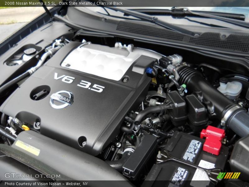 Dark Slate Metallic / Charcoal Black 2008 Nissan Maxima 3.5 SL