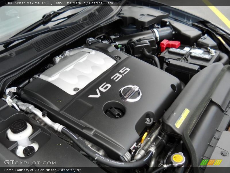 Dark Slate Metallic / Charcoal Black 2008 Nissan Maxima 3.5 SL
