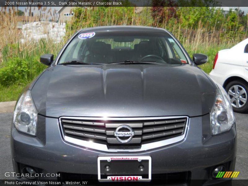 Dark Slate Metallic / Charcoal Black 2008 Nissan Maxima 3.5 SL