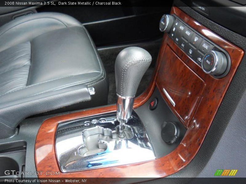 Dark Slate Metallic / Charcoal Black 2008 Nissan Maxima 3.5 SL