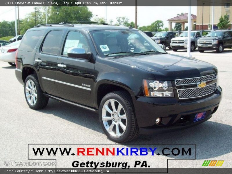Black / Light Titanium/Dark Titanium 2011 Chevrolet Tahoe LTZ 4x4