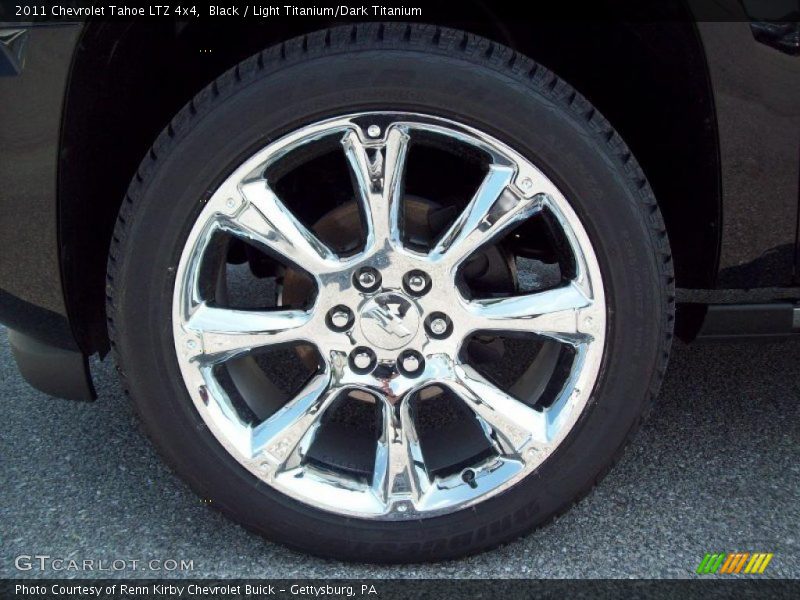 Black / Light Titanium/Dark Titanium 2011 Chevrolet Tahoe LTZ 4x4