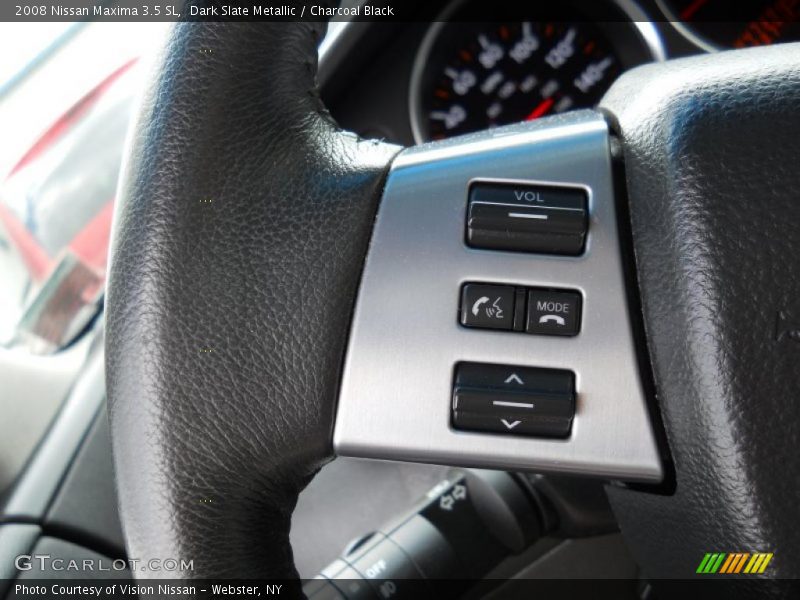 Dark Slate Metallic / Charcoal Black 2008 Nissan Maxima 3.5 SL