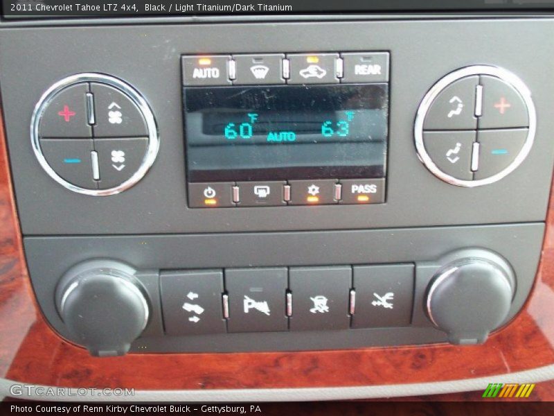Black / Light Titanium/Dark Titanium 2011 Chevrolet Tahoe LTZ 4x4