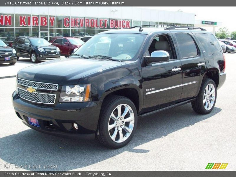 Black / Light Titanium/Dark Titanium 2011 Chevrolet Tahoe LTZ 4x4