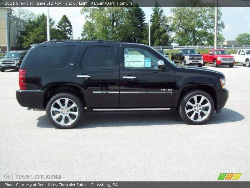 Black / Light Titanium/Dark Titanium 2011 Chevrolet Tahoe LTZ 4x4