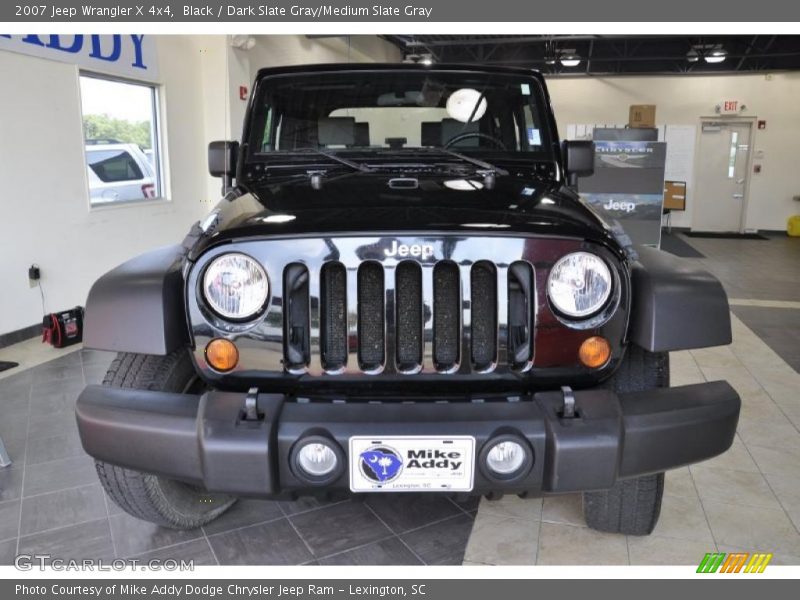 Black / Dark Slate Gray/Medium Slate Gray 2007 Jeep Wrangler X 4x4