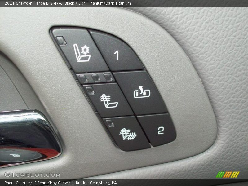 Black / Light Titanium/Dark Titanium 2011 Chevrolet Tahoe LTZ 4x4