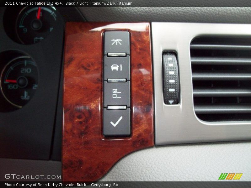 Black / Light Titanium/Dark Titanium 2011 Chevrolet Tahoe LTZ 4x4
