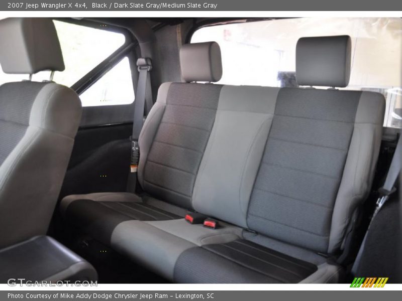 Black / Dark Slate Gray/Medium Slate Gray 2007 Jeep Wrangler X 4x4