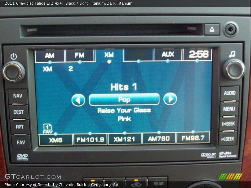 Black / Light Titanium/Dark Titanium 2011 Chevrolet Tahoe LTZ 4x4