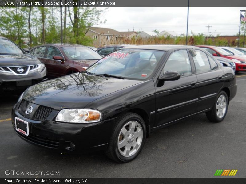 Blackout / Charcoal 2006 Nissan Sentra 1.8 S Special Edition
