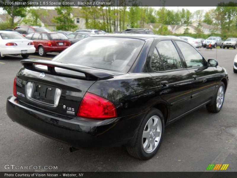 Blackout / Charcoal 2006 Nissan Sentra 1.8 S Special Edition