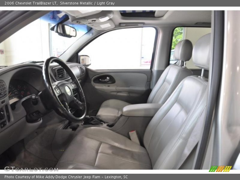 Silverstone Metallic / Light Gray 2006 Chevrolet TrailBlazer LT