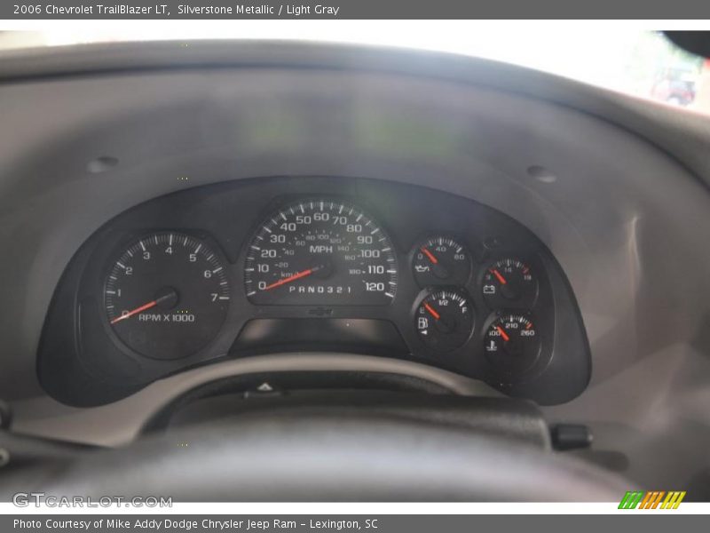 Silverstone Metallic / Light Gray 2006 Chevrolet TrailBlazer LT