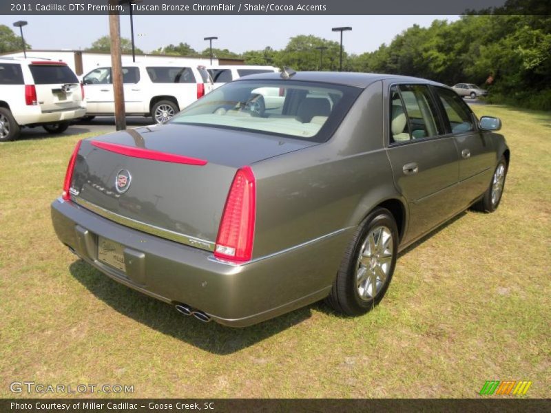 Tuscan Bronze ChromFlair / Shale/Cocoa Accents 2011 Cadillac DTS Premium