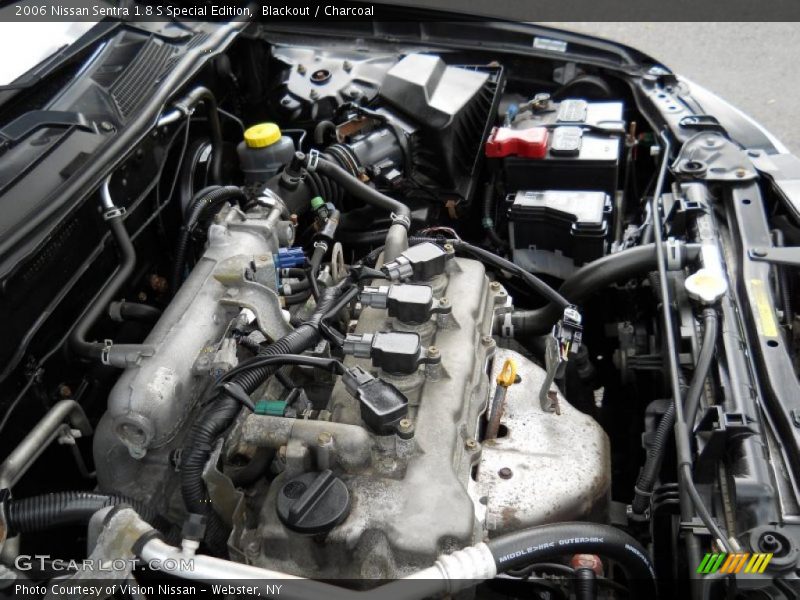 Blackout / Charcoal 2006 Nissan Sentra 1.8 S Special Edition