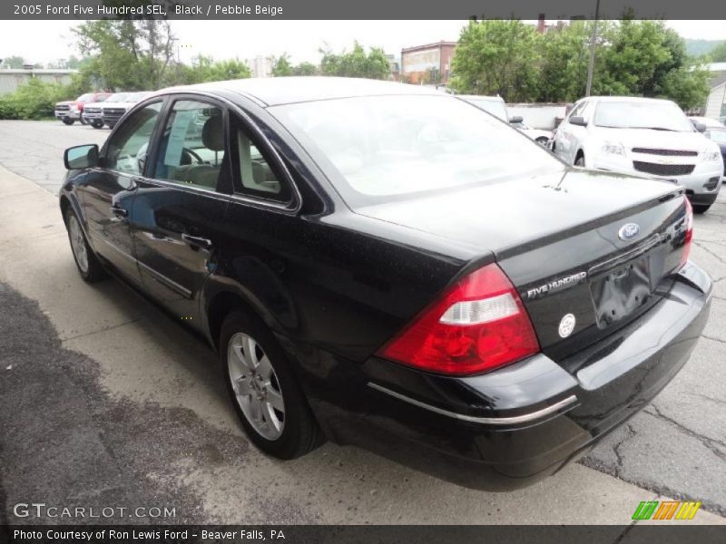 Black / Pebble Beige 2005 Ford Five Hundred SEL